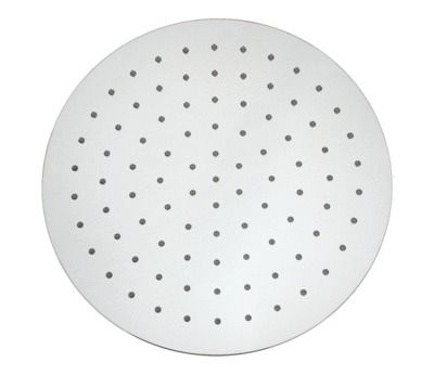 Tête de douche ronde extra plate en inox chromée 300 mm Inoxa ESSEBAGNO