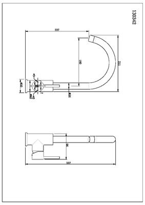 Robinet de cuisine Or Kiwo - ESSEBAGNO