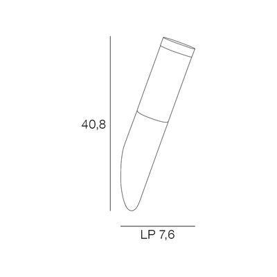 Applique extérieure DAVIS anthracite IP44 E27 20W COREP