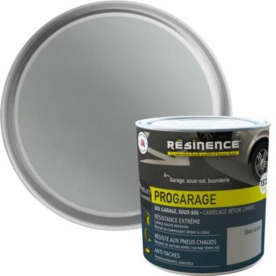 Peinture sol PROGARAGE gris clair 300 ml - RESINENCE