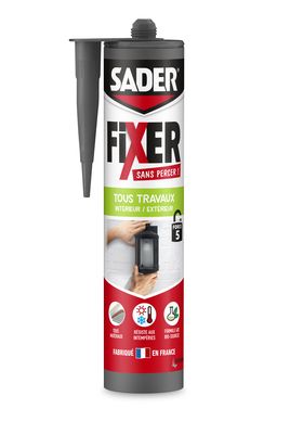 Colle Fixer sans percer tous travaux 445 g SADER