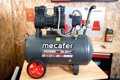 Compresseur Power'N Silent 50 litres MECAFER