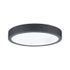 Plafonnier LED rond gris foncé 300mm 4000k 15W IP44 ALBIA FABRIC PAULMANN