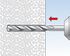 Chevilles pour béton cellulaire GB8 par 25 FISCHER