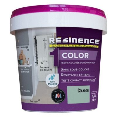 Résine de rénovation COLOR céladon 500 ml RESINENCE