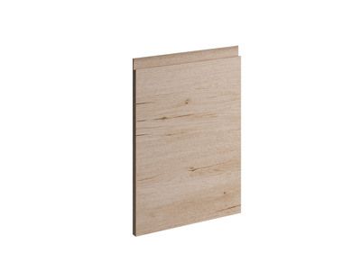 Porte effet bois naturel avec poignée intégrée pour meuble de cuisine Syncron ANV-02 OAK 56 x 40 cm OFITRES