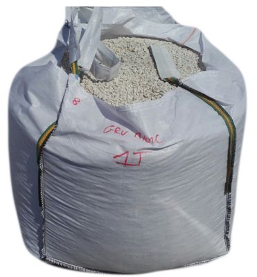 Gravillons blanc déco big bag 1000 kg