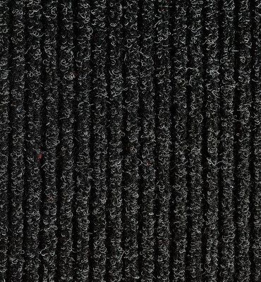 Moquette anthracite aiguilletée à velours côtelé ALICANTE largeur 2 m vendue au m² BFS EUROPE