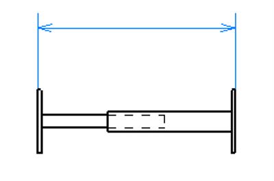 Grille de défense téléscopique de 55 à 103 cm 1 barreau MOTTEZ