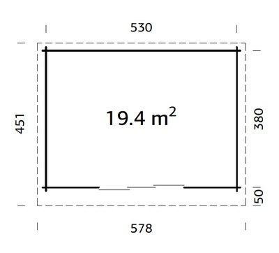 Studio Jardin Lea 19,4M2 Slide Marron