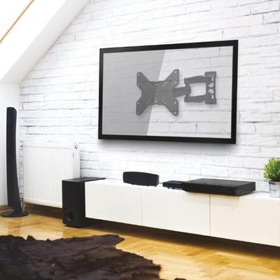 Support mural orientable, inclinable et déporté pour TV de 43 à 106cm SEDEA