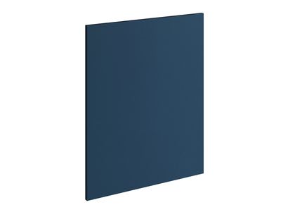 Joue de finition pour meuble bas de cuisine Lotus bleu indigo mat 70 x 57 cm OFITRES