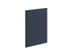 Porte pour meuble de cuisine Lotus bleu marine mat 56 x 60 cm OFITRES