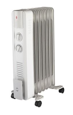 Radiateur électrique mobile bain d'huile Ypsos 1500 W