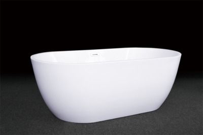 Baignoire îlot blanche 170 x 80 cm Orelia BALNEO