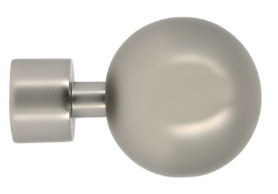 Embout boule Delia diam 20 mm Finition Nickel - MOBOIS