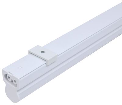 Réglette LED IP20 60 cm inter-connectable 800 lumens Blanc neutre - GEFOM