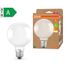 Ampoule LED Globe E27 Dépolie 3,8W=806 lumens Blanc chaud Classe A OSRAM