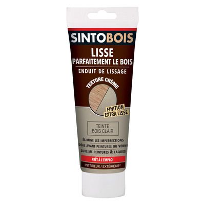 Enduit de lissage bois clair 250 gr SINTOBOIS