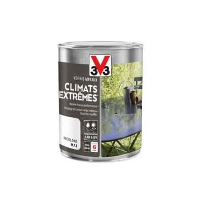 Vernis métaux Climats extrêmes® incolore mat 250 ml - V33