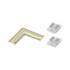 Angle 90° pour ruban LED COB blanc dynamique 0,3W 24V Extension MAXLED 500 PAULMANN