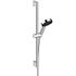 Barre de douche avec douchette 3 jets 100 mm et flexible chromés Pulsify Select S HANSGROHE