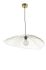 Suspension laiton doré feuille E27 60W LEAF - COREP