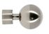 Embout boule diam 16 mm Finition Chrome brossé - MOBOIS