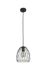 Suspension métal noir E27 60W Ø21 cm SPIRAL - COREP