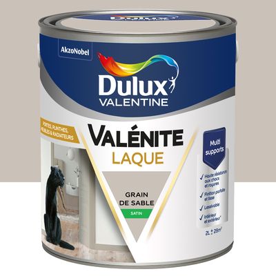 Peinture Boiseries Laque Acrylique Valénite  Grain De Sable Satin 2 L - DULUX VALENTINE