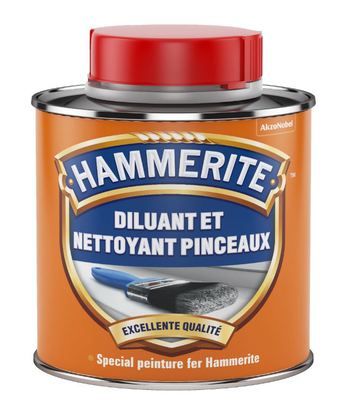 Diluant et nettoyant pour pinceaux spécial peinture fer 250 ml HAMMERITE