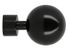 Embout métal forme boule diam 16 Noir Mat - MOBOIS