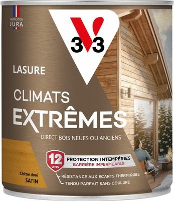 Lasure Climats Extrêmes® 12 ans chêne doré 0,75 L