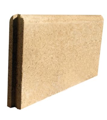 Bordure de jardin droite ton sable 5 x 25 x 50 cm MIALANES