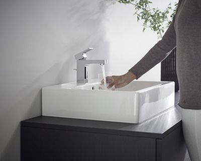 Robinet de salle de bain Chrome Vernis Shape 100 - HANSGROHE