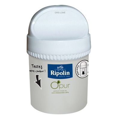 Peinture O'PUR Gris Lome 75 ml - RIPOLIN