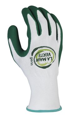 Gants de manutention la main verte taille 7 GERIN