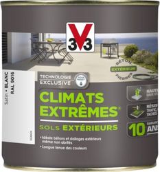 PEINTURE BOIS CLIMATS EXTRÊMES SATIN BLANC 2 L