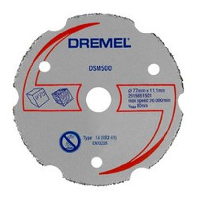 Disque bois plâtre 77mm pour DSM20 DREMEL