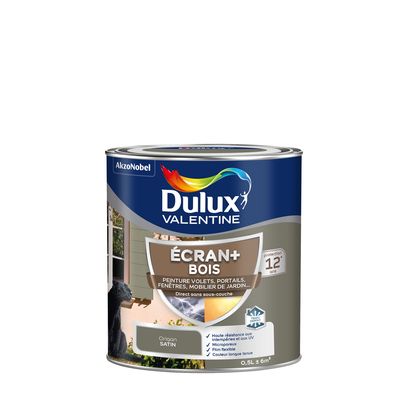 Peinture Ecran+ Bois Satin Origan 0,5 L  - DULUX VALENTINE