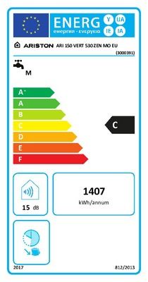 Chauffe-eau électrique Zen Evo avec résistance stéatite 150 L ARISTON