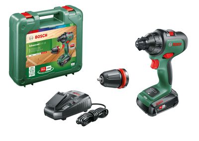 Perceuse - visseuse Brushless sans fil 18 V avec 2 batteries 2,5 Ah AdvancedDrill 18 BOSCH