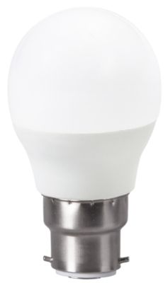 Ampoule LED sphérique B22 5 W 400 lumens blanc chaud FOX LIGHT