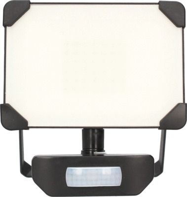 Projecteur LED extérieur détecteur de mouvements 30W blanc neutre IP65 4100 lumens noir - KREON ARLUX