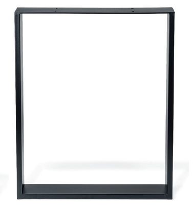 Pied xxl cadre 80 x 580 x 710 mm métal noir REI