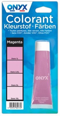 Colorant universel pour peinture magenta 60 ml ONYX