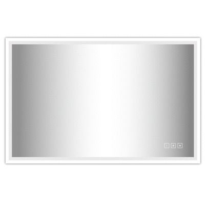 Miroir lumineux 75 x 120 cm Swann White MP GLASS