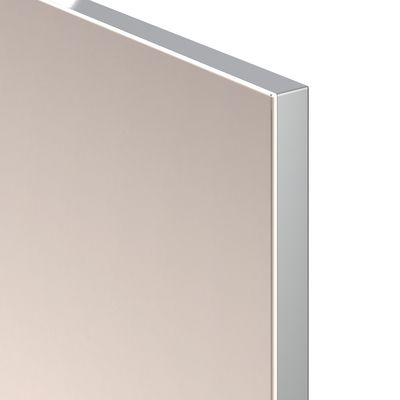 Façade de cuisine bandeau bas four Cristal cashmire 10 x 60 cm pour meuble