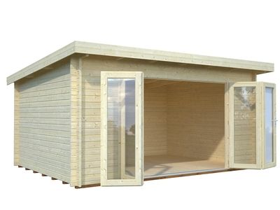 Studio bois Bois Naturel  Lea 14,2m2 PALMAKO Livraison incluse domicile