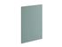 Façade dos pour meuble de cuisine Lotus vert d'eau mat 85 x 58 cm OFITRES